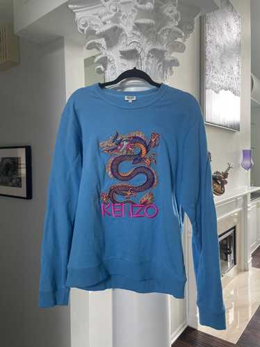 Kenzo Kenzo Blue Dragon Sweater