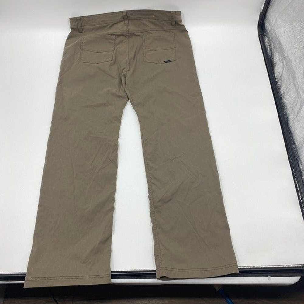 Prana Olive PrAna Nylon Hiking Pants Size 38x32 S… - image 4