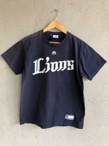 Lions Shirt Saitama Seibu Lions Daisuke Matsuzaka 18 Baseball T Shirt Size S Red 4XL Long Sleeve | Olafeus