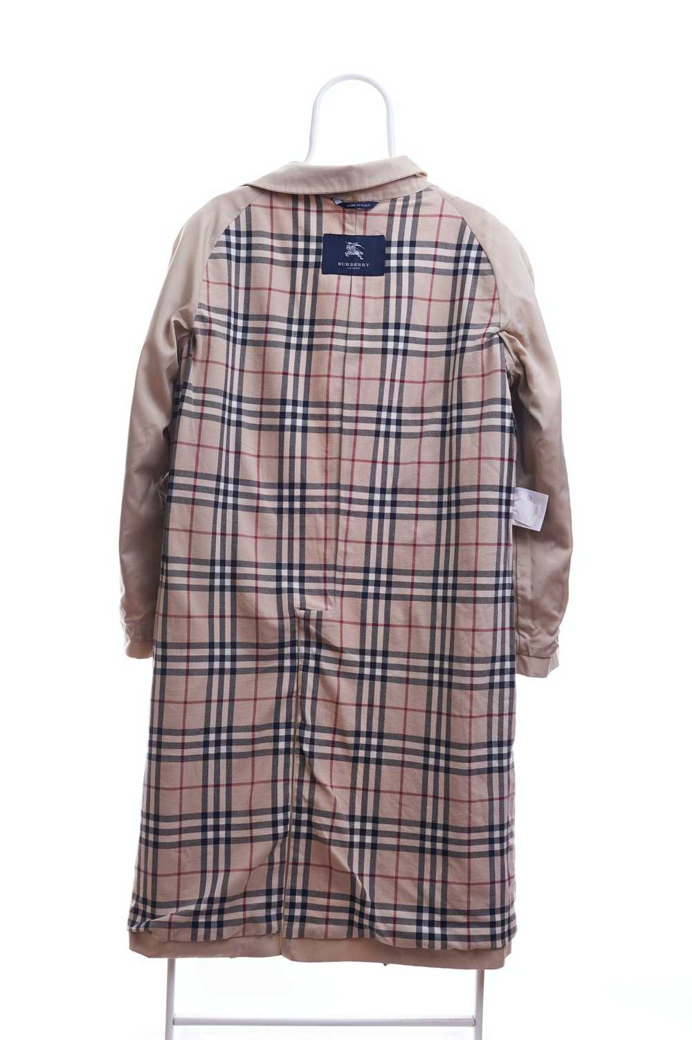 Burberry Burberry London Trench Сoat Plaid Tartan… - image 2