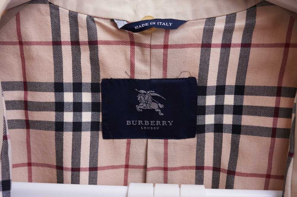 Burberry Burberry London Trench Сoat Plaid Tartan… - image 5