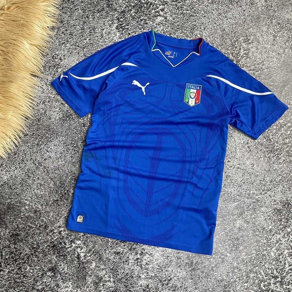 Puma × Soccer Jersey × Vintage Puma Jersey Italy … - image 1