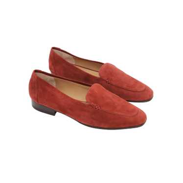 The Row Slippers/Ballerinas Suede in Red - image 1