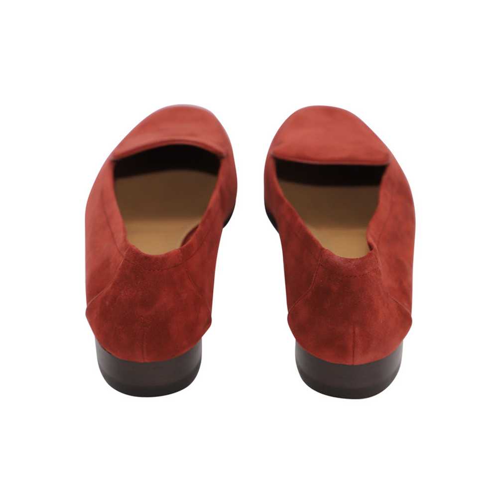 The Row Slippers/Ballerinas Suede in Red - image 3