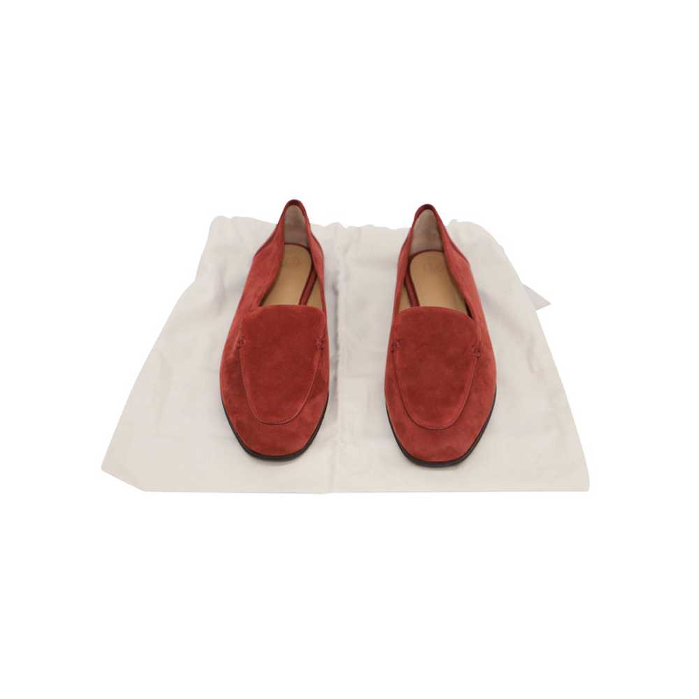 The Row Slippers/Ballerinas Suede in Red - image 6