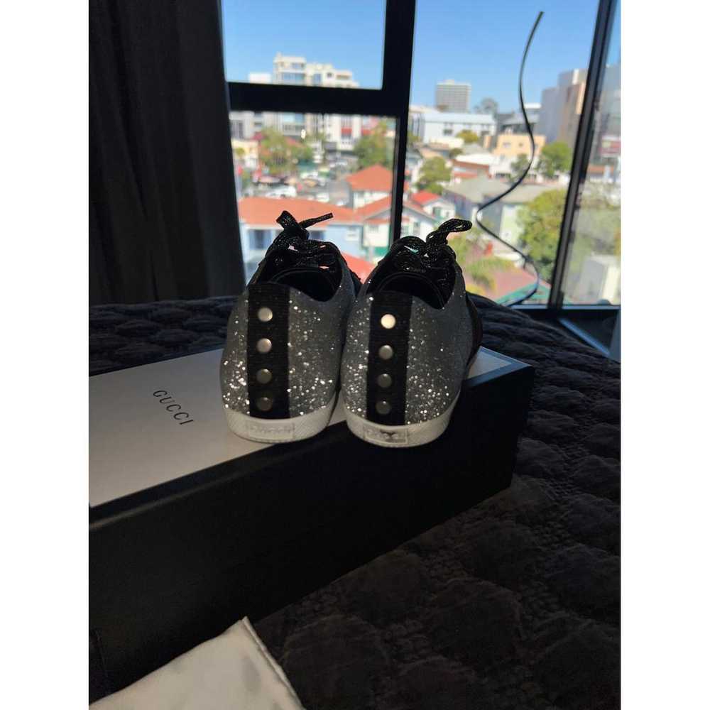 Gucci Glitter trainers - image 2