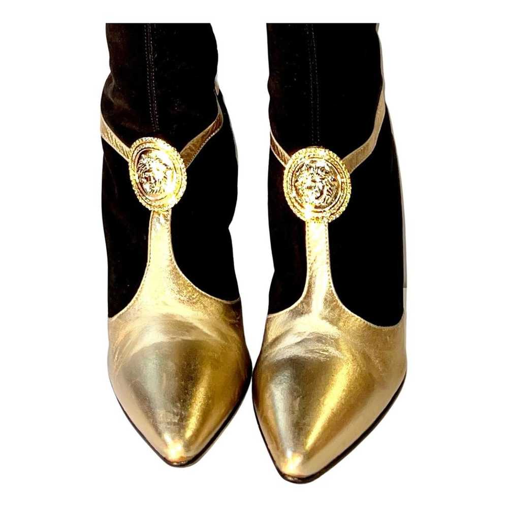 Gianni Versace Leather boots - image 2