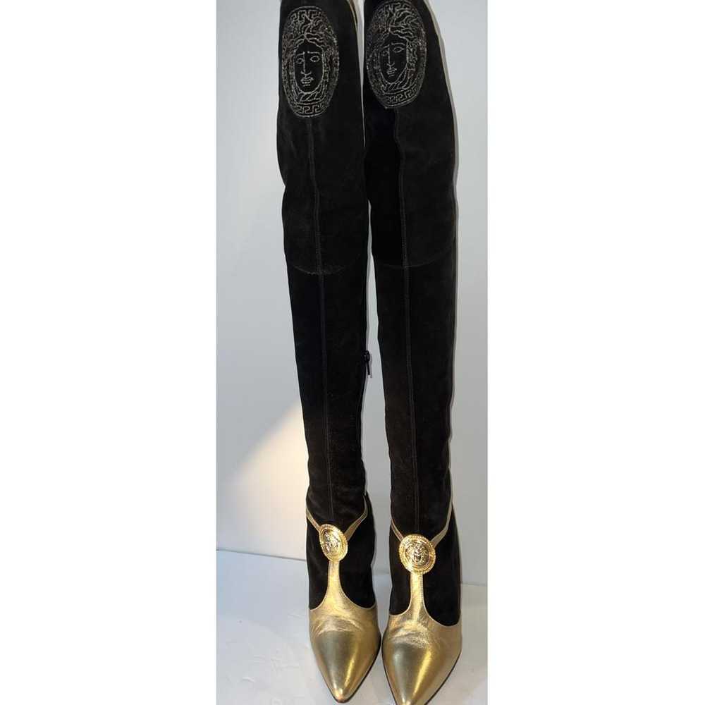 Gianni Versace Leather boots - image 3