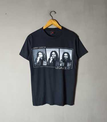 vintage 90s jerry garcia band t shirt - Gem