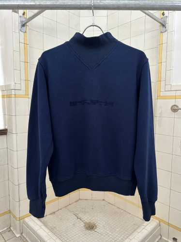 1990s Katharine Hamnett Mock Neck Logo Sweatshirt 