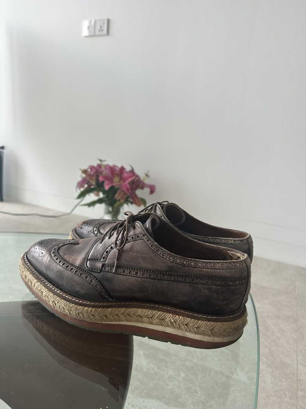 Prada Prada Oxford Brogues Platform Size 9 - 10.5… - image 2