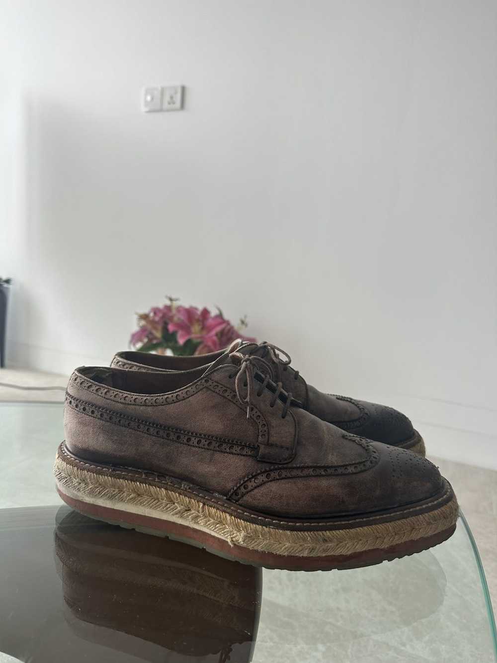 Prada Prada Oxford Brogues Platform Size 9 - 10.5… - image 4