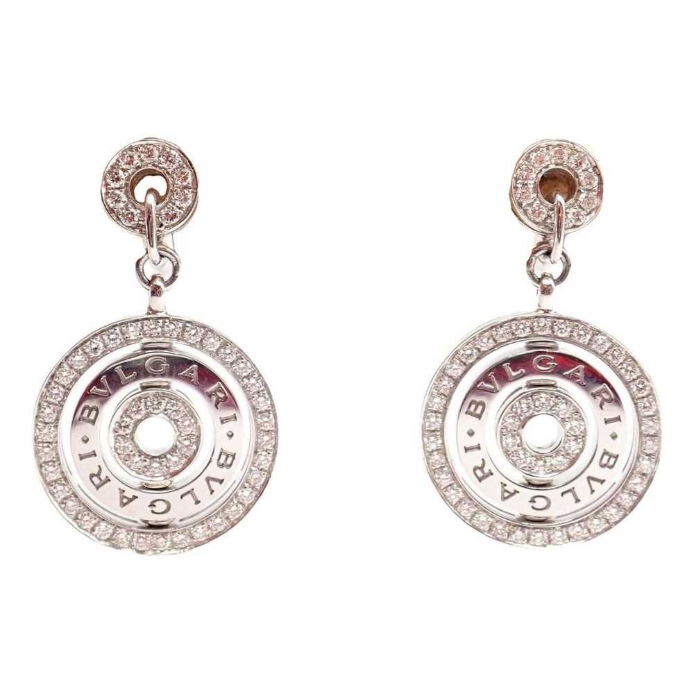 Bvlgari White gold earrings - image 1