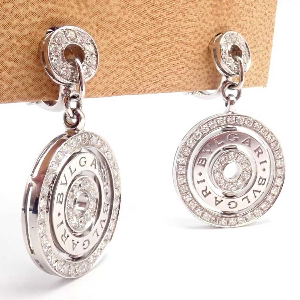 Bvlgari White gold earrings - image 2