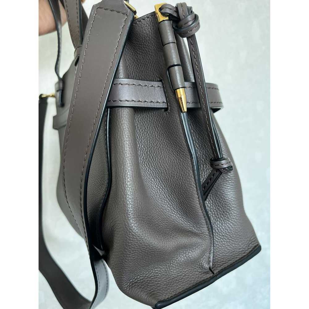 Loewe Gate Top Handle leather handbag - image 4