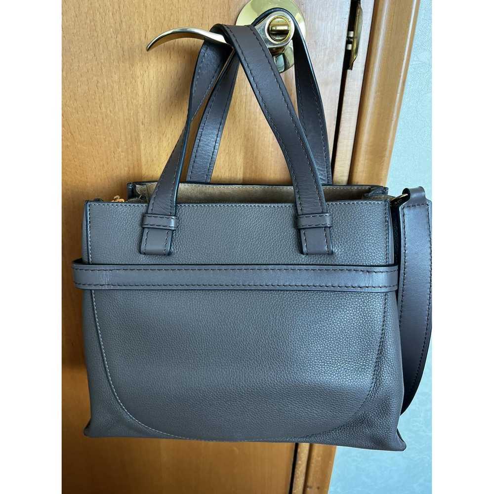 Loewe Gate Top Handle leather handbag - image 6