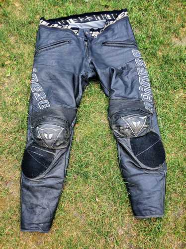 Vintage Dianese Leather Motorcycle Pants
