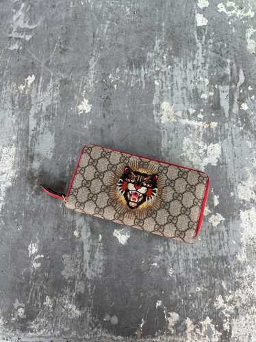 Gucci Gucci GG Guccissima Bengal Tiger Logo Wallet - image 1