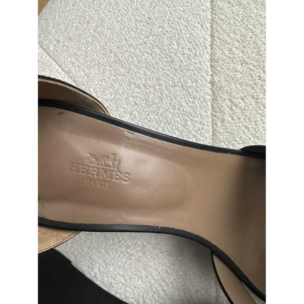 Hermès Legend leather sandal - image 4