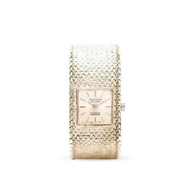 Centaur De Luxe Gold Bracelet Watch, White GoldTh… - image 1