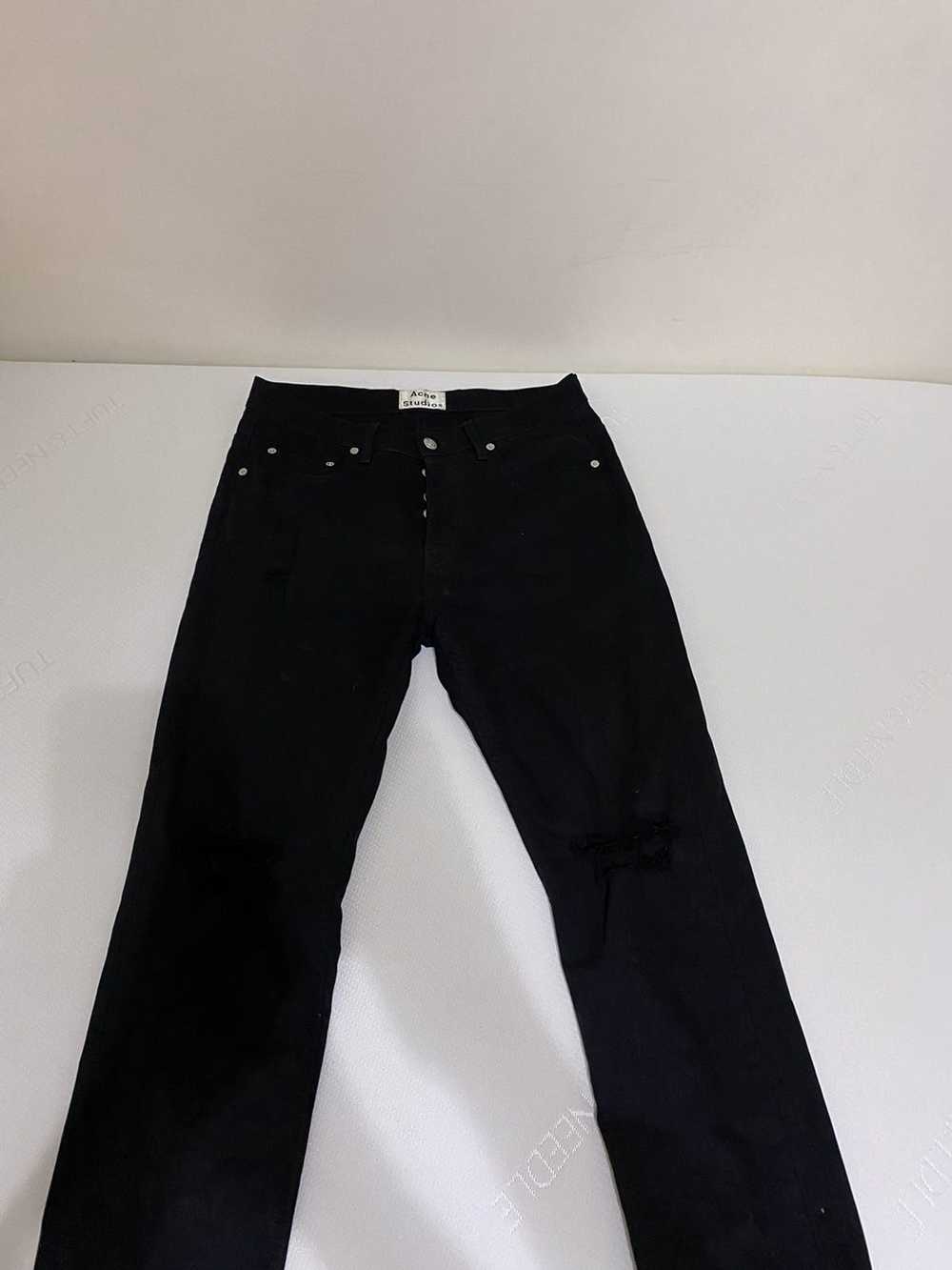 Acne Studios acne town jeans black fray cw - image 2