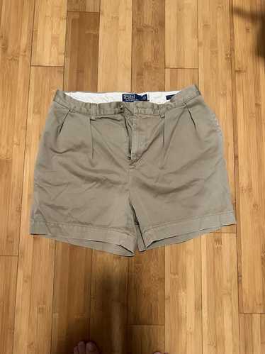 Polo Ralph Lauren Pleated Khaki Shorts - image 1