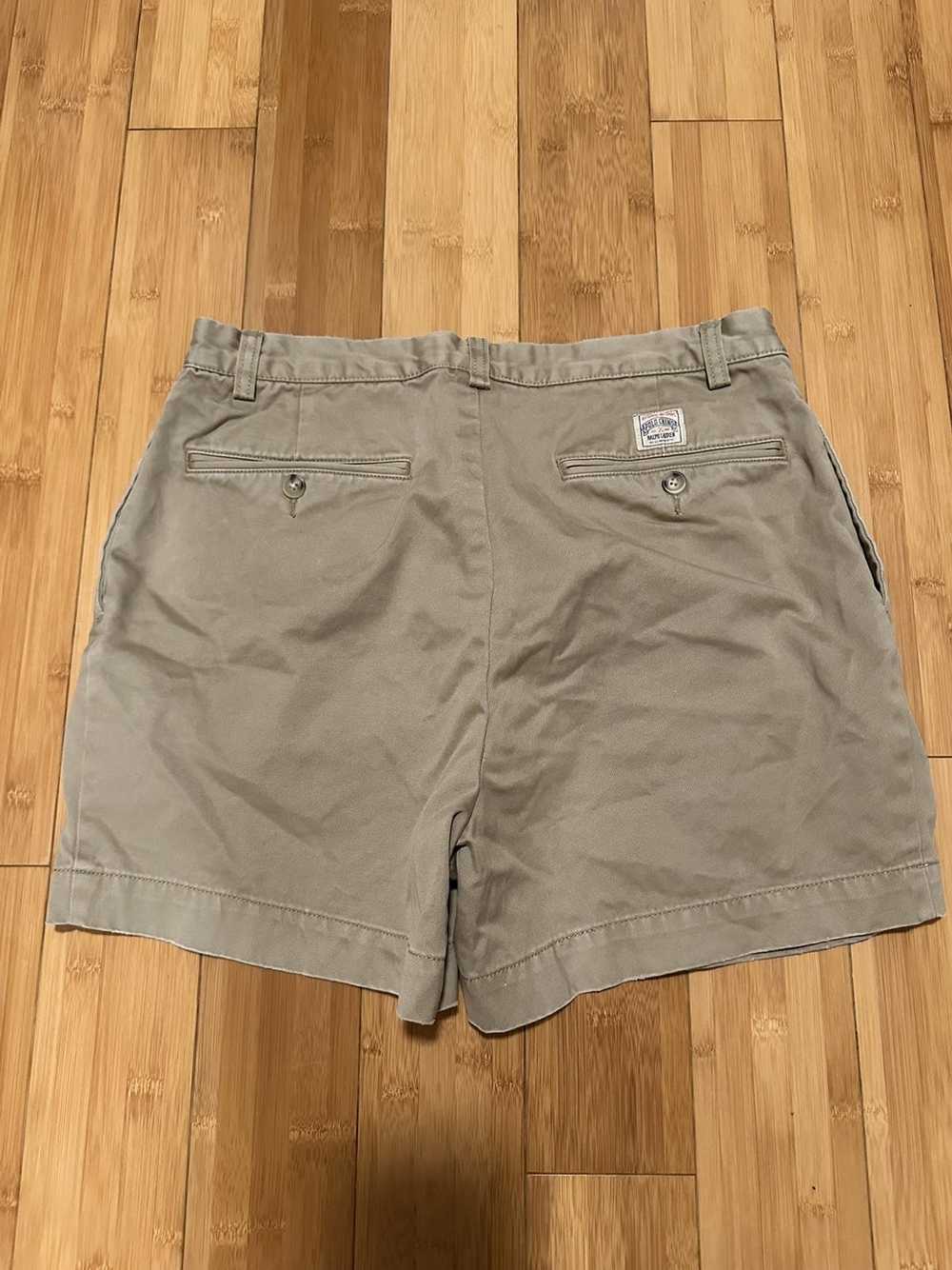 Polo Ralph Lauren Pleated Khaki Shorts - image 4