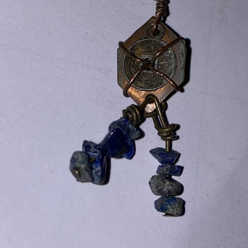 Avant Garde × Grail × Rare 2” Copper & Blue Lapiz… - image 9