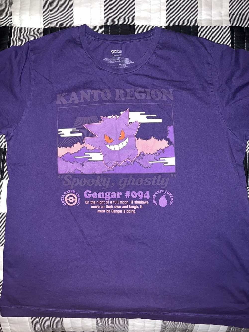 TIE DYE GENGAR POKÉMON ™ © NINTENDO T-SHIRT - Purple