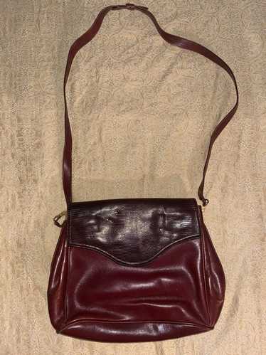 Henri Bendel Vintage Henri Bendel Burgundy Leather