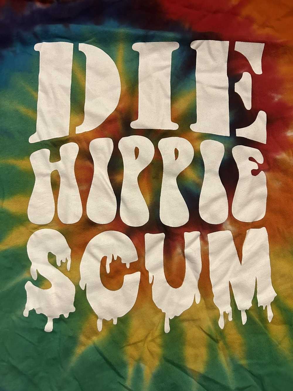 Huf Huf Die Hippie Scum T-Shirt - image 2