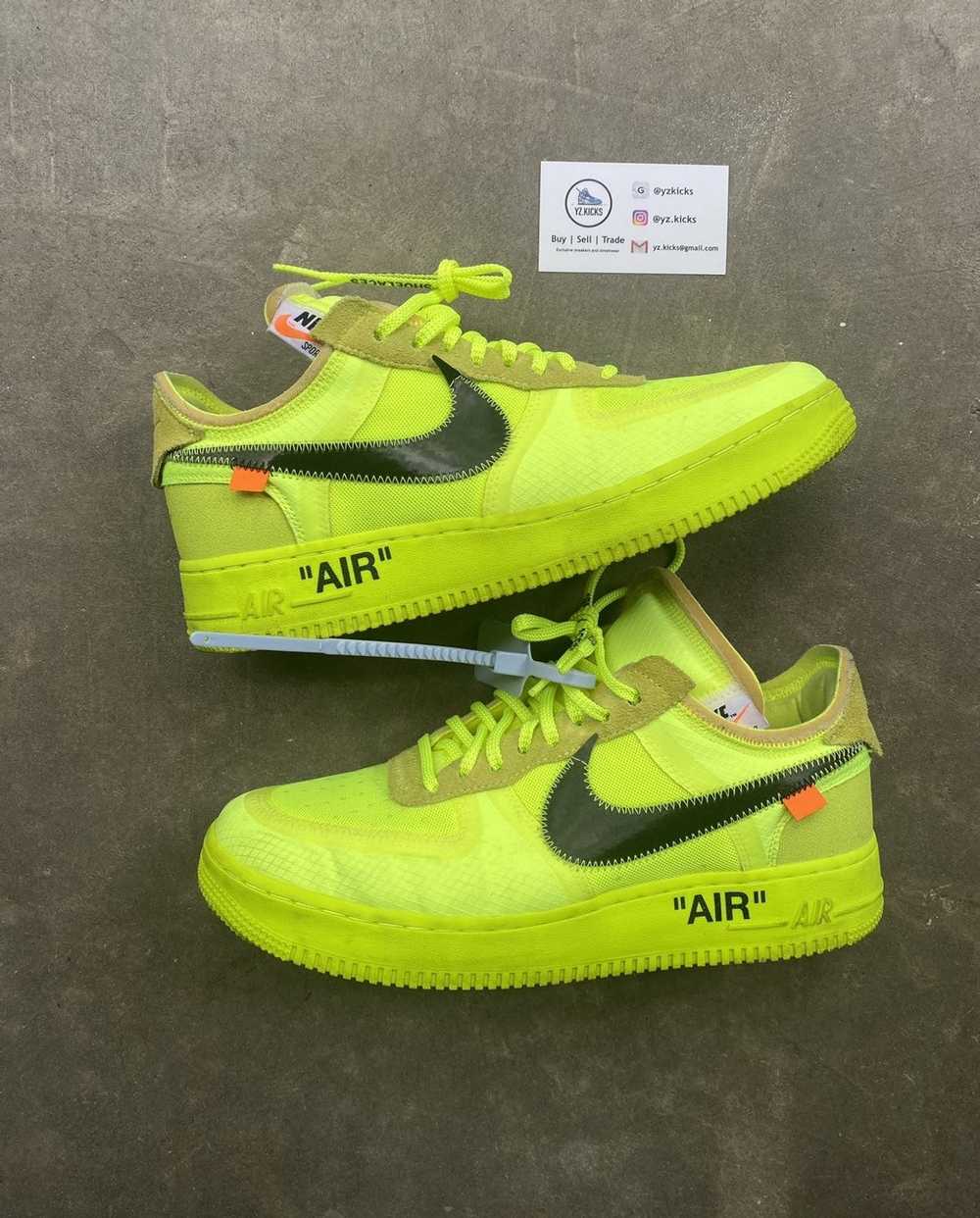 Nike × Off-White Off-White Air Force 1 Low Volt s… - image 1