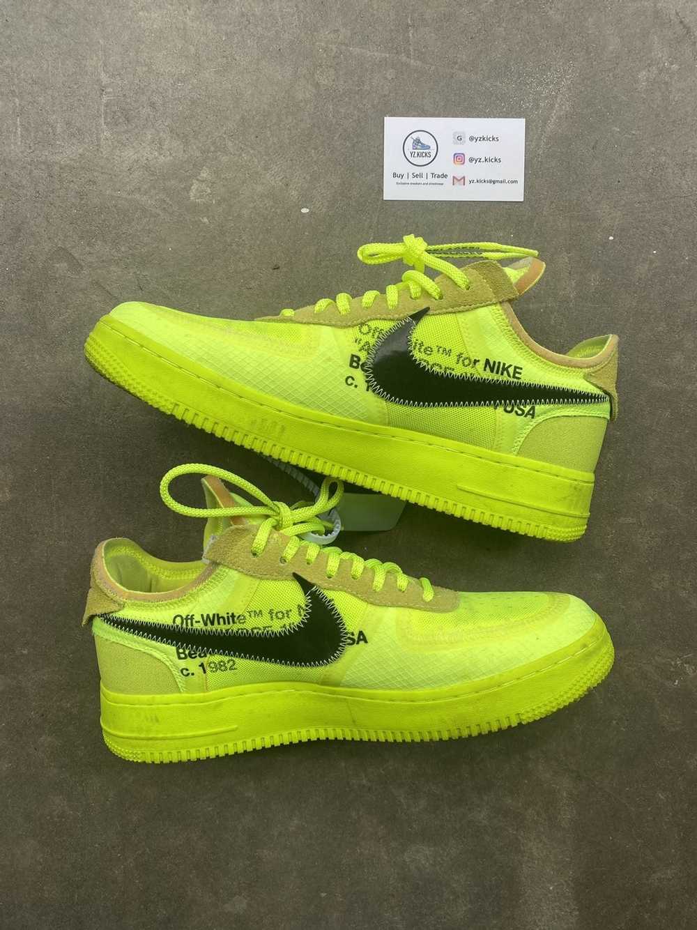 Nike × Off-White Off-White Air Force 1 Low Volt s… - image 2