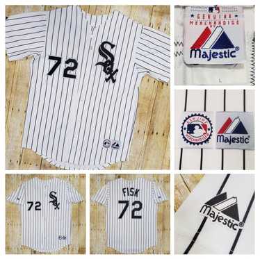 Chicago White Sox Pin Stripe Vintage Baseball Jersey, Large #35, Licenced