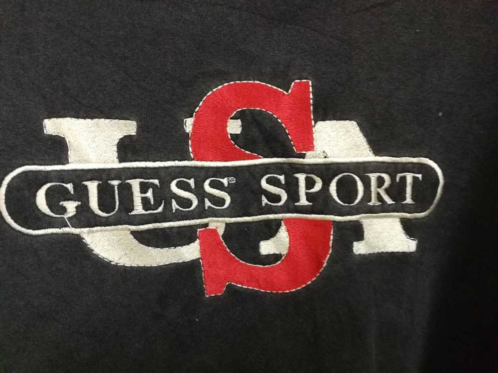 Guess × Vintage vtg guess sport usa sweatshirt bl… - image 2