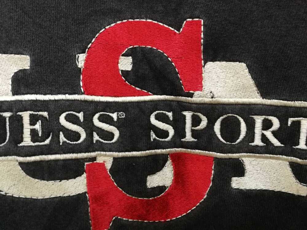 Guess × Vintage vtg guess sport usa sweatshirt bl… - image 6