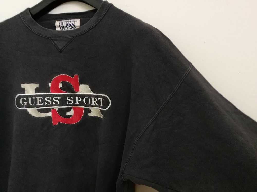 Guess × Vintage vtg guess sport usa sweatshirt bl… - image 7