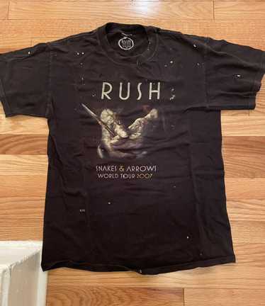 Tour Tee × Vintage Vintage Rush Band 2007 World To