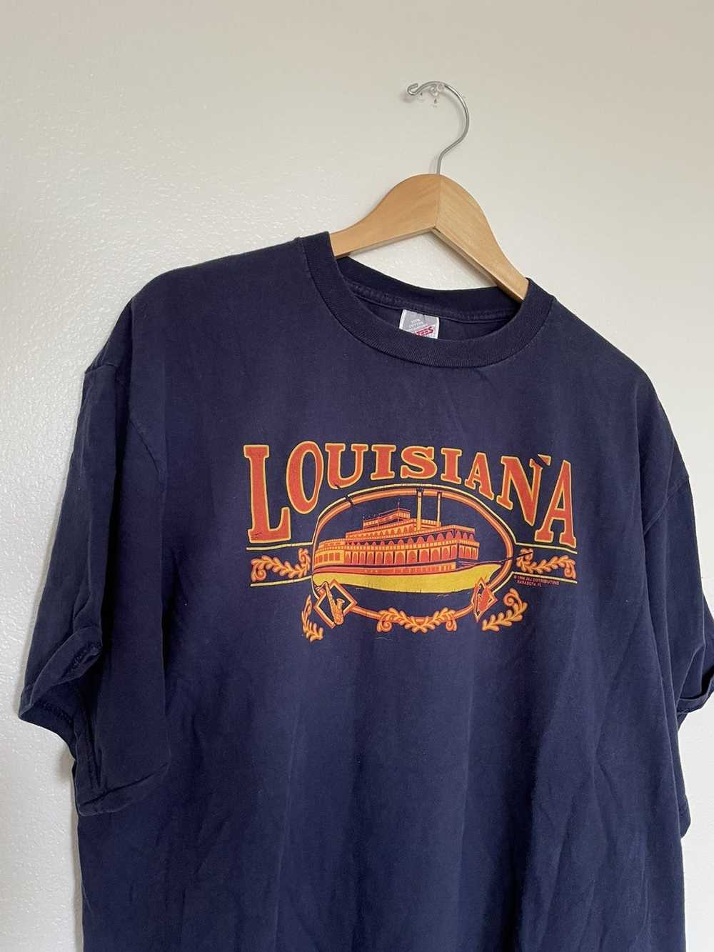 Jerzees Vintage 90s Louisiana tee - image 2