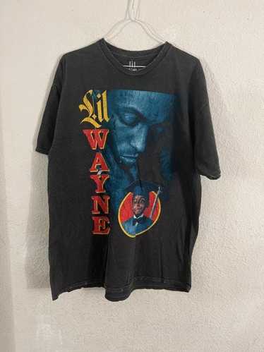 Streetwear × Vintage Black Wayne T-Shirt