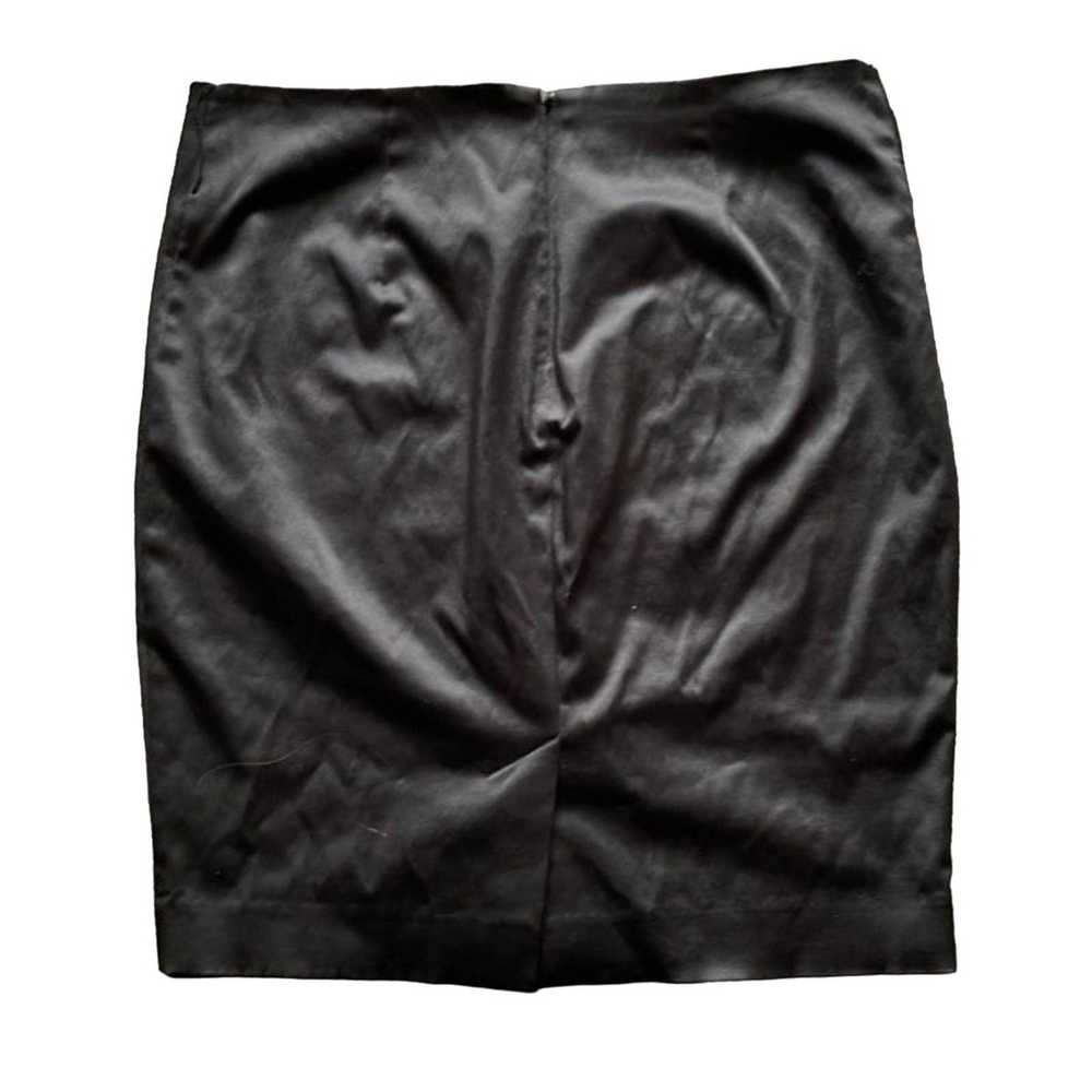 Bebe Bebe Black Pencil Skirt 6 Straight Career Mi… - image 2
