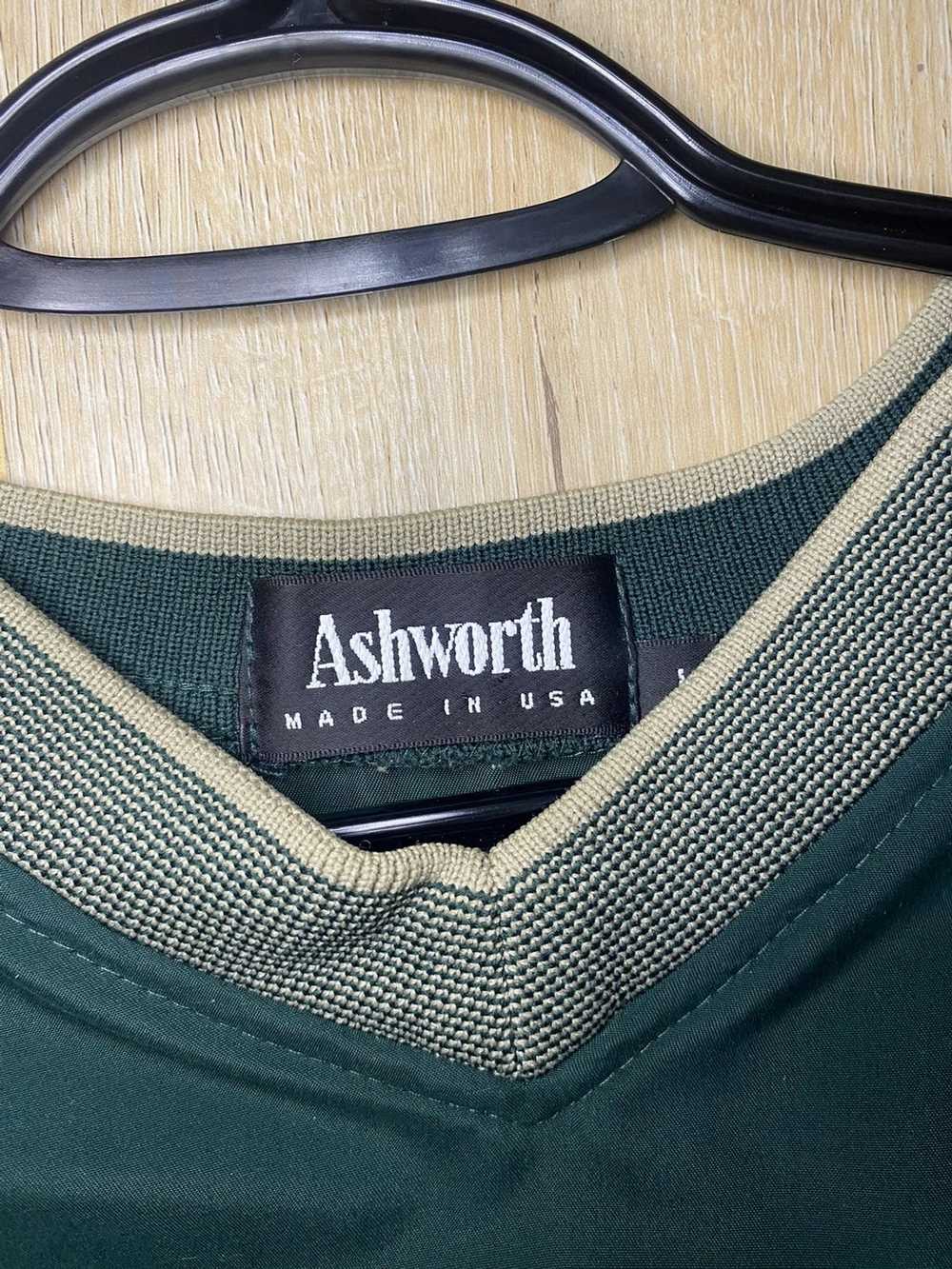 Ashworth × Vintage Ashworth Green Pullover - Golf - image 2