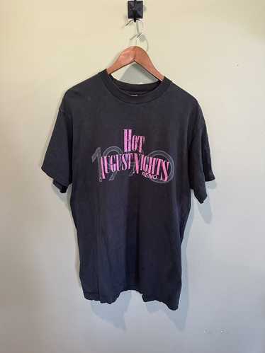 Vintage FADED HOT NEVADA NIGHTS T-SHIRT (XL)