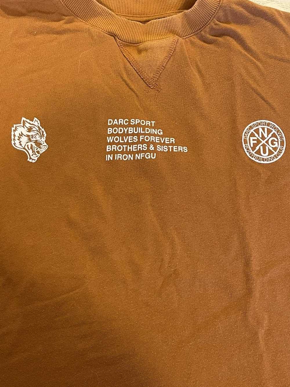 Darc Sport Darc Sport Cap Sleeve Shirt Orange Med… - image 2
