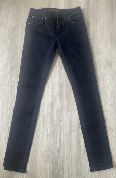 Nudie Jeans Nudie Kai High Black Blue Wash Jeans