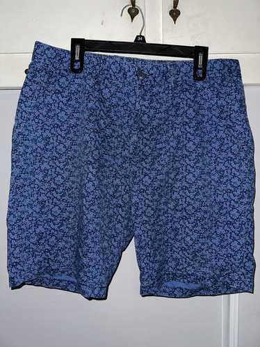 Old Navy Blue Floral Slim Shorts