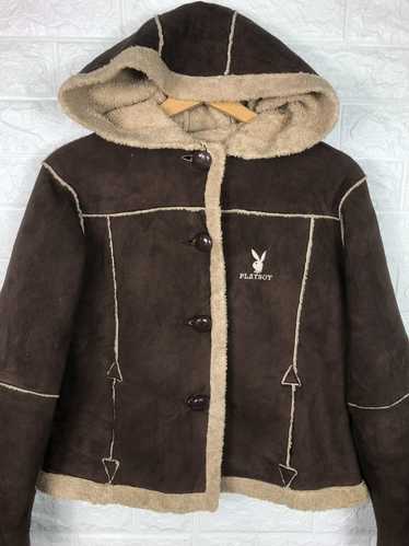 Leather Jacket × Playboy × Vintage Last Drop🔥Very