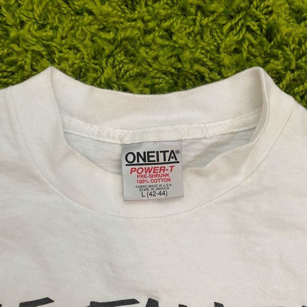 Streetwear × Vintage Vintage Beer T-shirt Oneita … - image 3