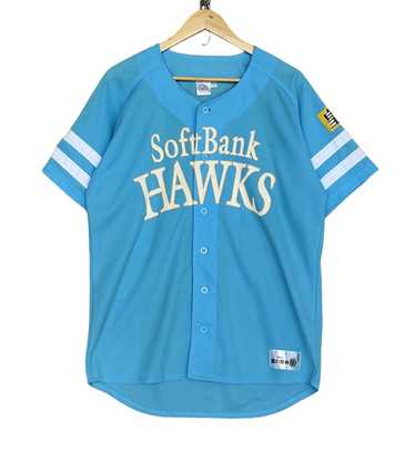 Retro Multi Autographed Signed NPB Fukuoka Softbank Hawks Knit Jersey –  Sugoi JDM