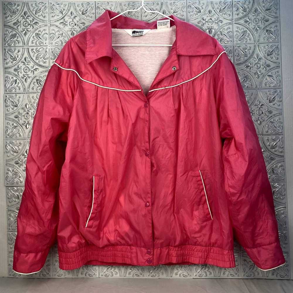 Vintage Barbiecore Pink Windbreaker Jacket - image 1